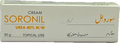 Soronil Cream 50g - Urea 40% W/W Topical Use - Keratolytic Moisturizer