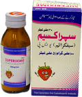 Superixime Suspension 30ml - Cefixime USP 100mg/5ml - Third Generation Oral Cephalosporin Antibiotic - Strawberry Flavor