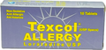 Texcol Allergy Tablets 10s - Loratadine USP 10mg - Non-Sedative Anti Allergic Anti Histamine - MRP 212
