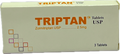 Triptan Tablets USP 2.5mg 3s - Zolmitriptan USP 2.5mg - For Migraine