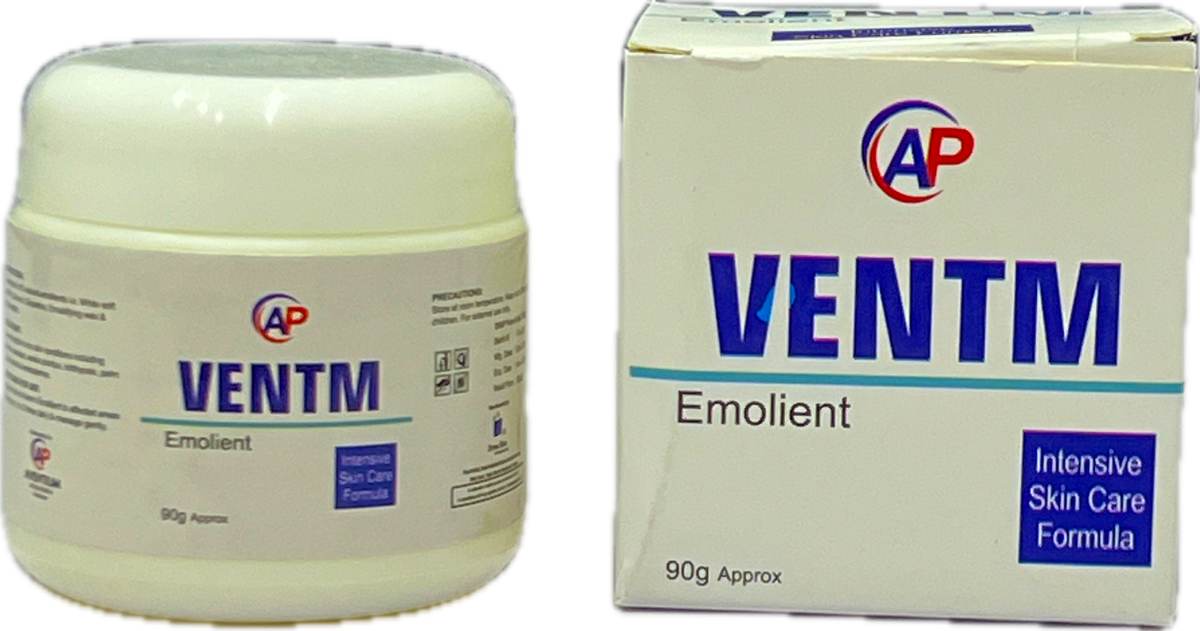 VENTM Emollient - Intensive Skin Care Formula - 90g Approx