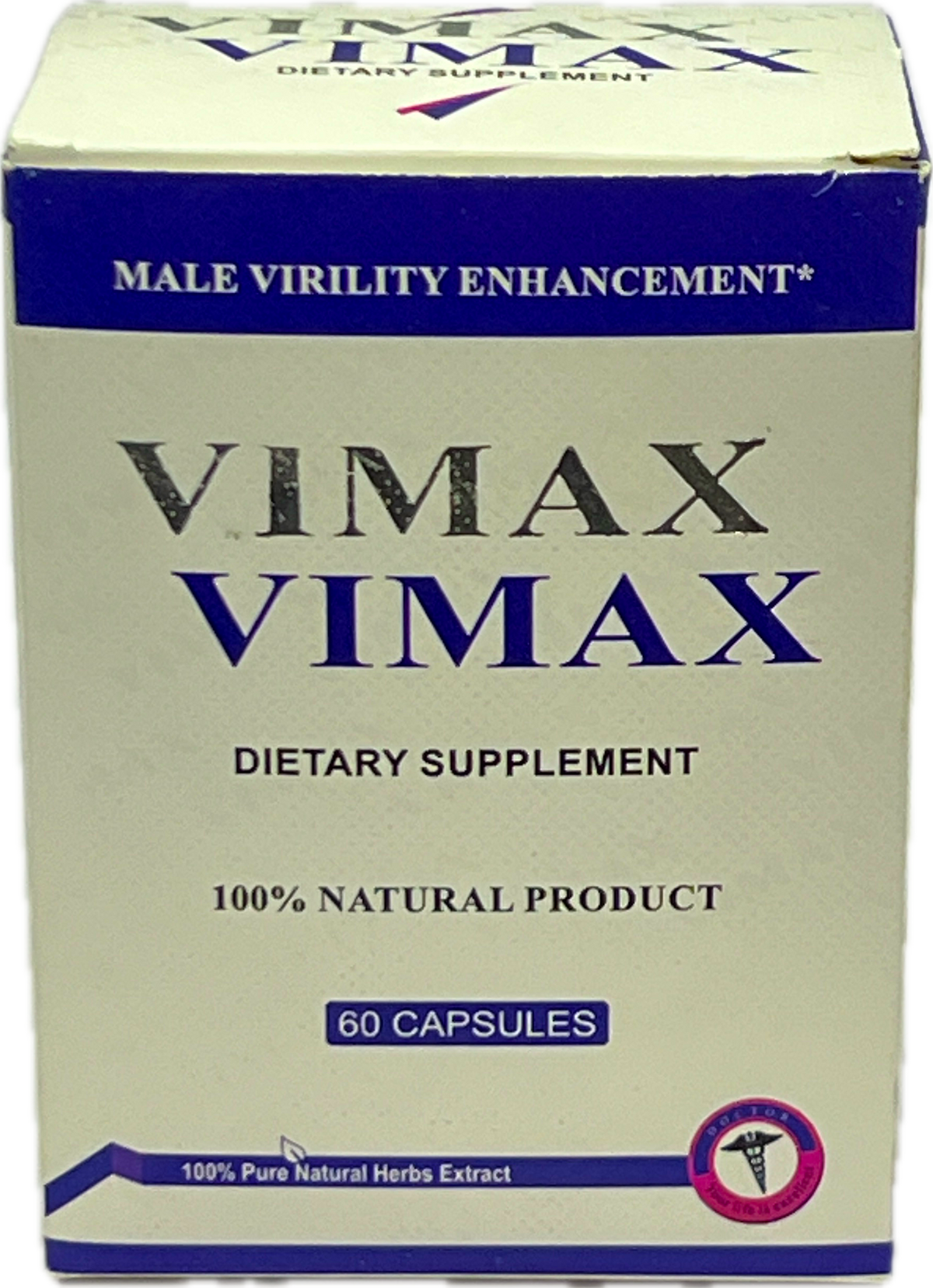 : Vimax Capsules - Male Virility Enhancement Dietary Supplement - 60 Capsules - 100% Natural Product