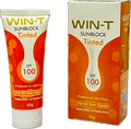 WIN-T Sunblock Tinted SPF 100 - 50g - Protection & Ultra Glow For All Skin Types