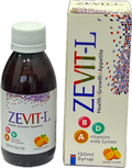 Zevit-L Syrup 120ml (Vitamins with Lysine)