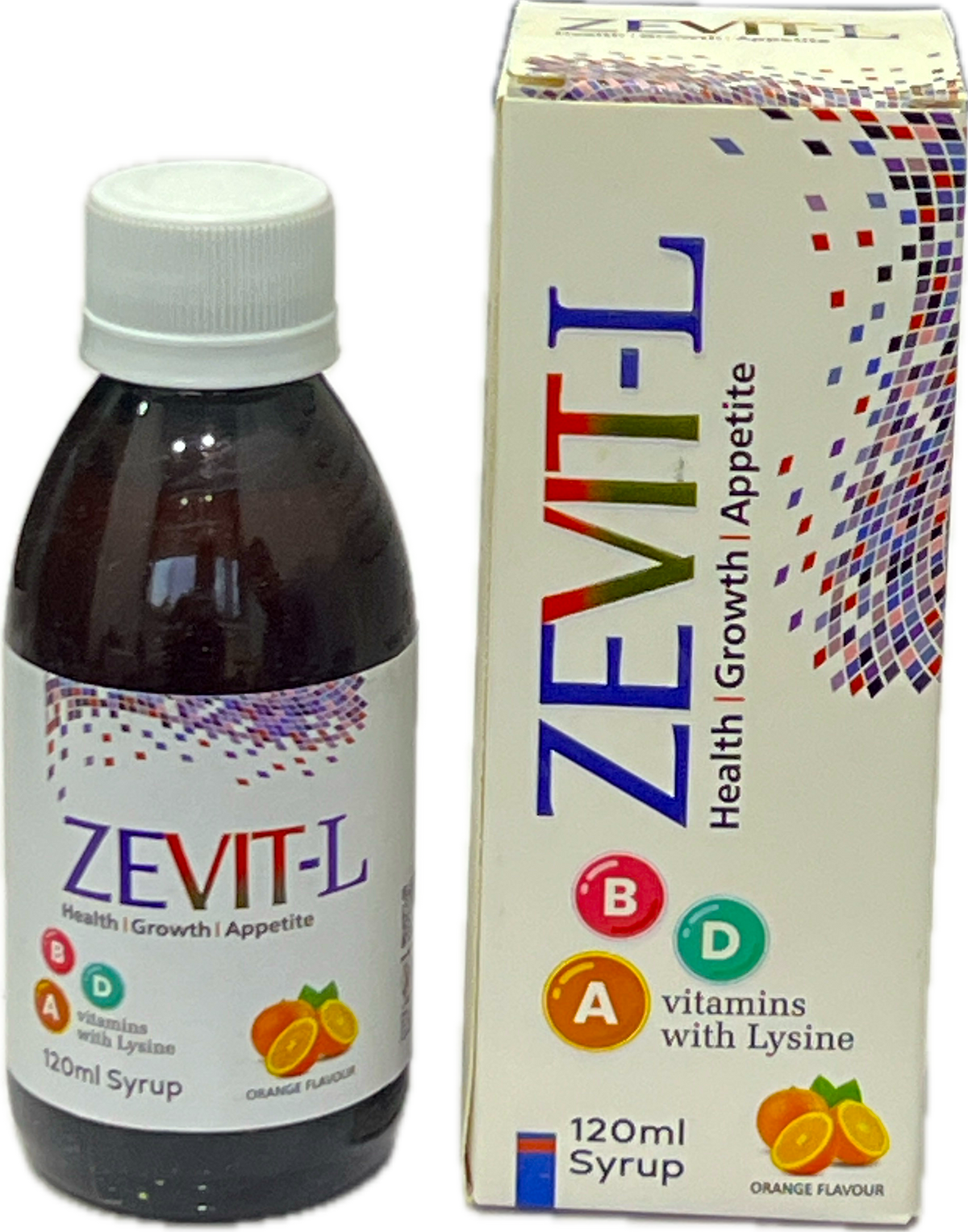 Zevit-L Syrup 120ml (Vitamins with Lysine)
