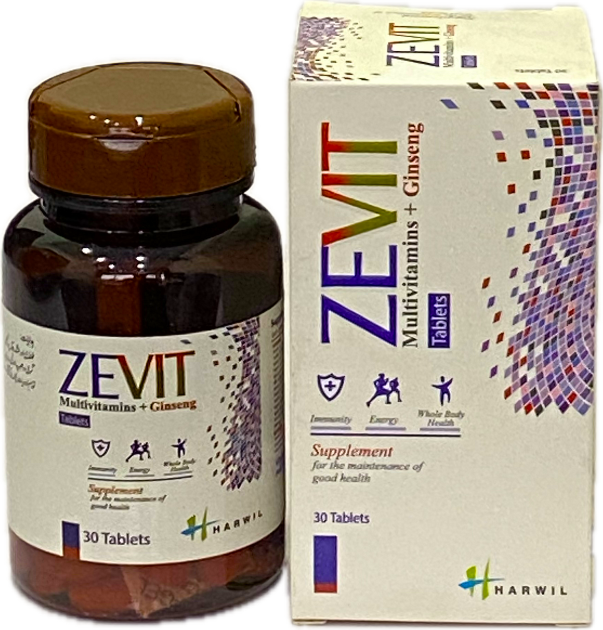 Zevit Tablets (Multivitamins + Ginseng)