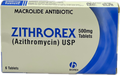 Zithrorex 500mg Tablets (Azithromycin)
