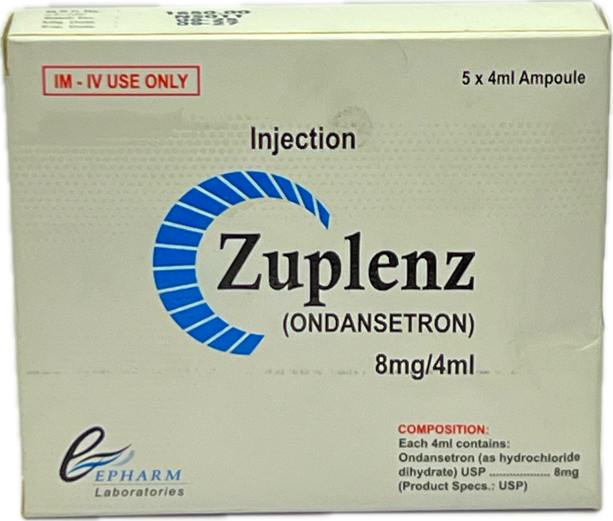 Zuplenz Injection 8mg/4ml (Ondansetron)